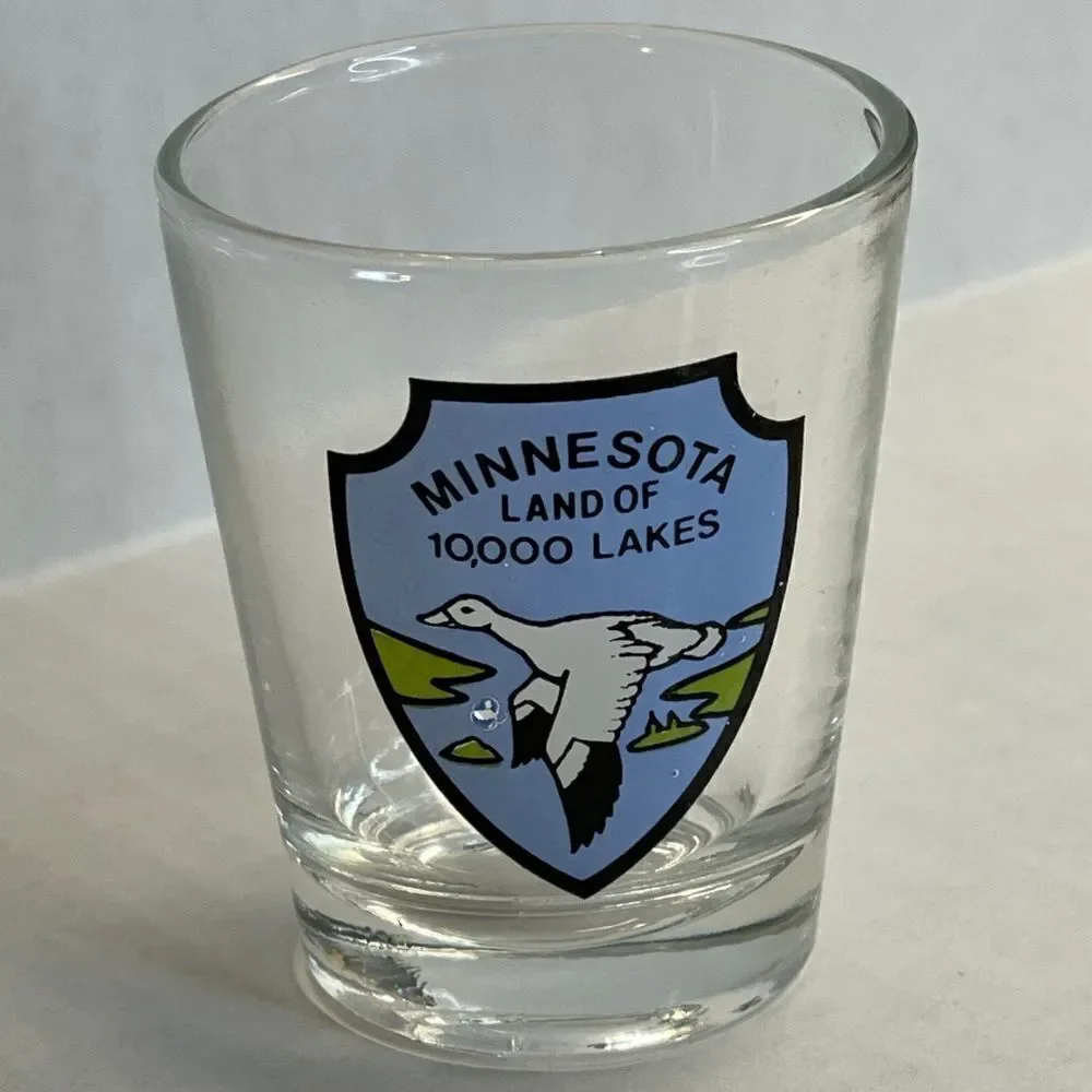 Minnesota “Land of 10,000 Lakes” All-American Collection Shot Glass